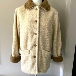 New Ladies Size Medium Lined 5 button Front Coat Length 29” Sleeve Length 25.5”